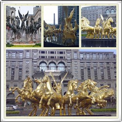 阿波羅戰(zhàn)車雕塑