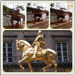 小區(qū)景觀(guān)銅馬雕塑鑄造廠(chǎng)家